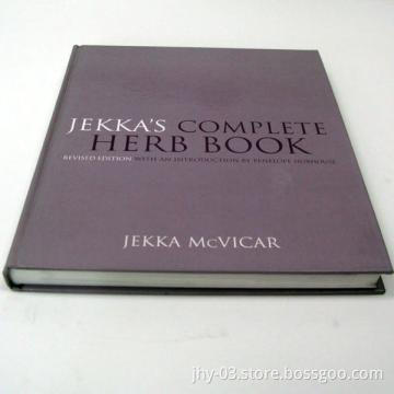 Colorful hardcover book printing